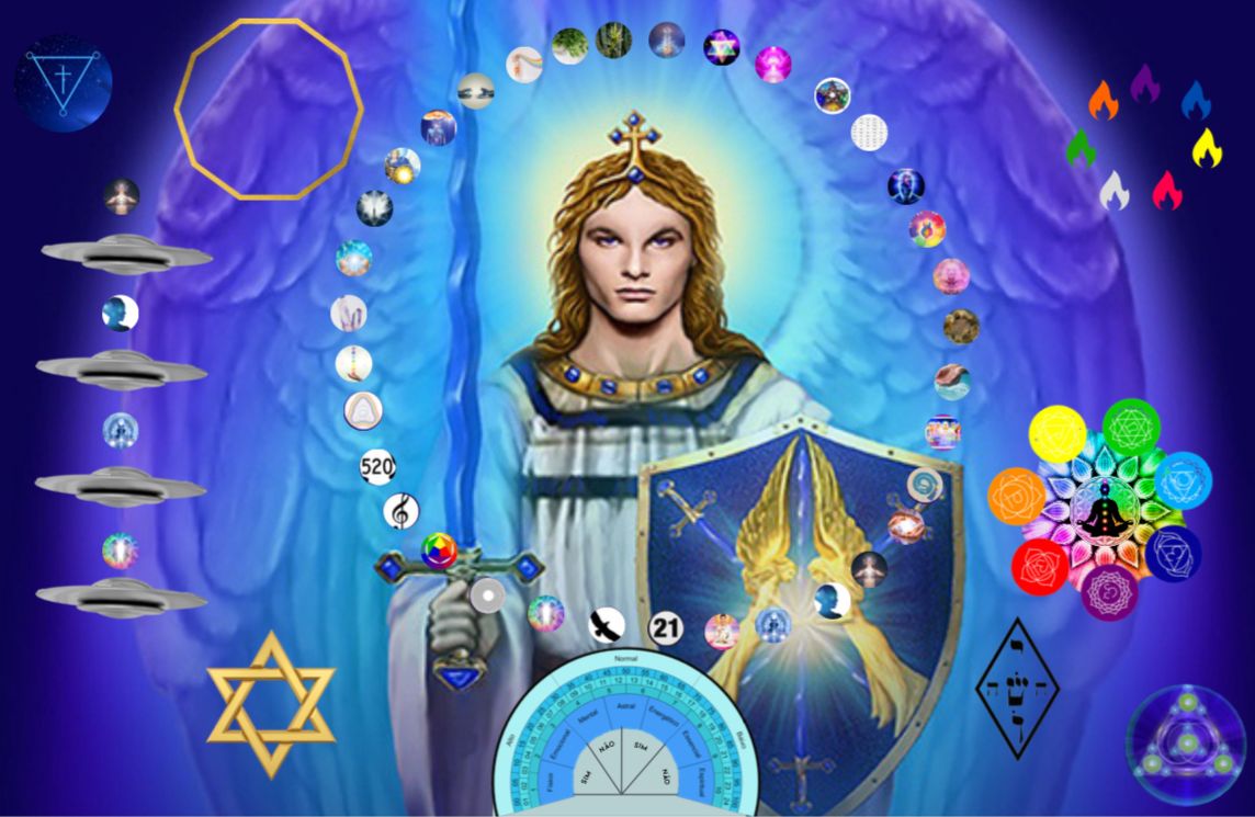 Mesa Cósmica de Arcanjo Miguel
