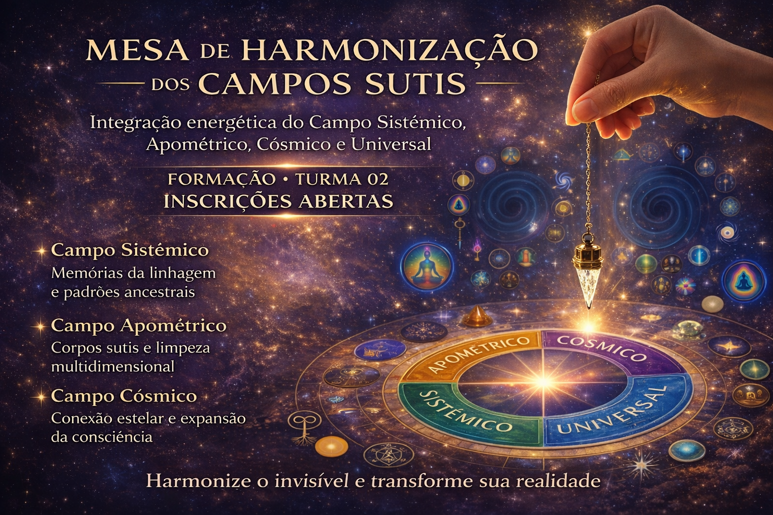 Formação campos sutis